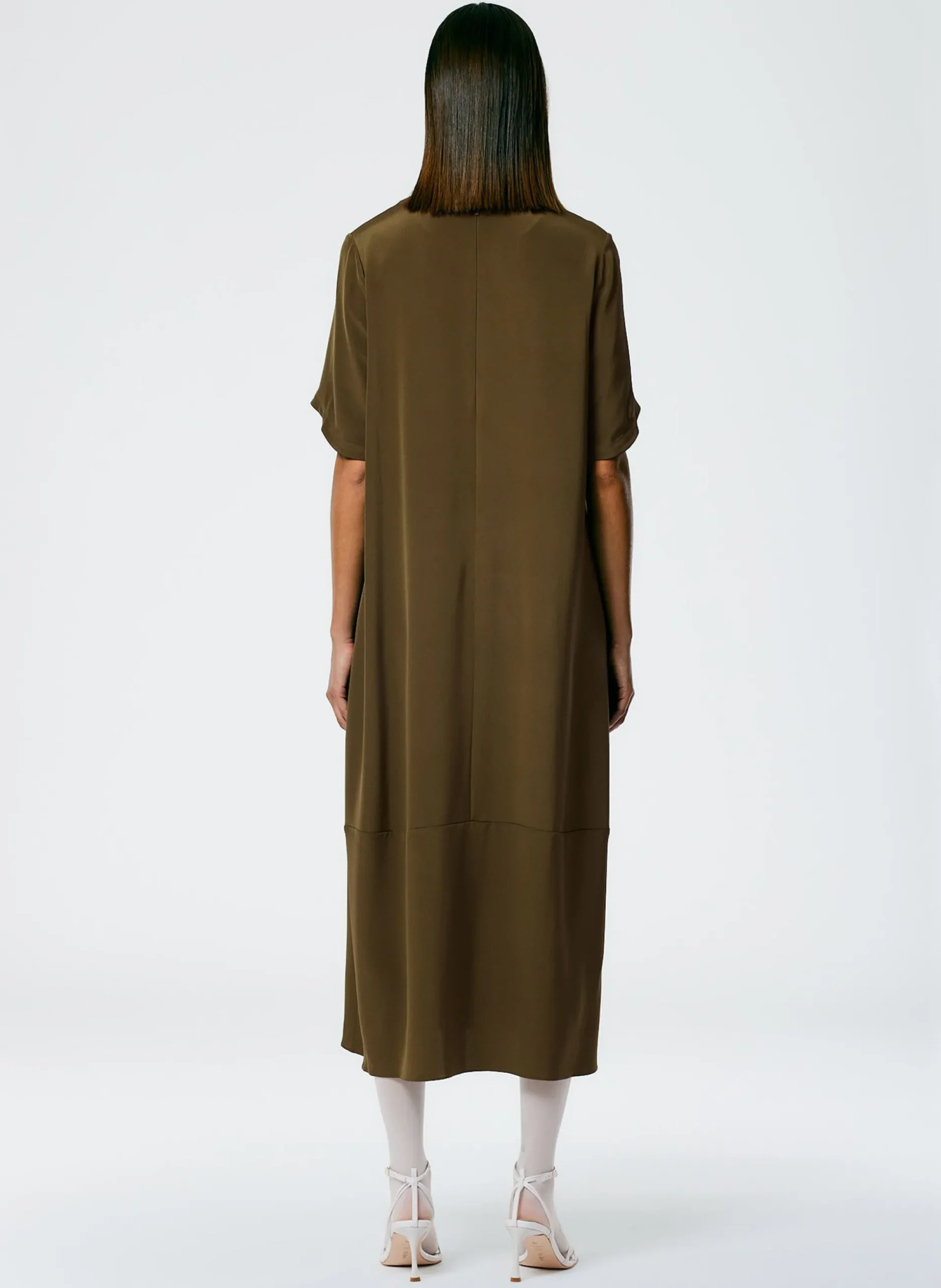 4 Ply Silk T-Shirt Dress