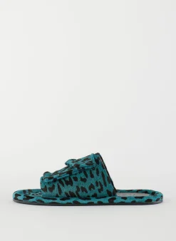 Pony Hair Calf Print Beryen Sandal