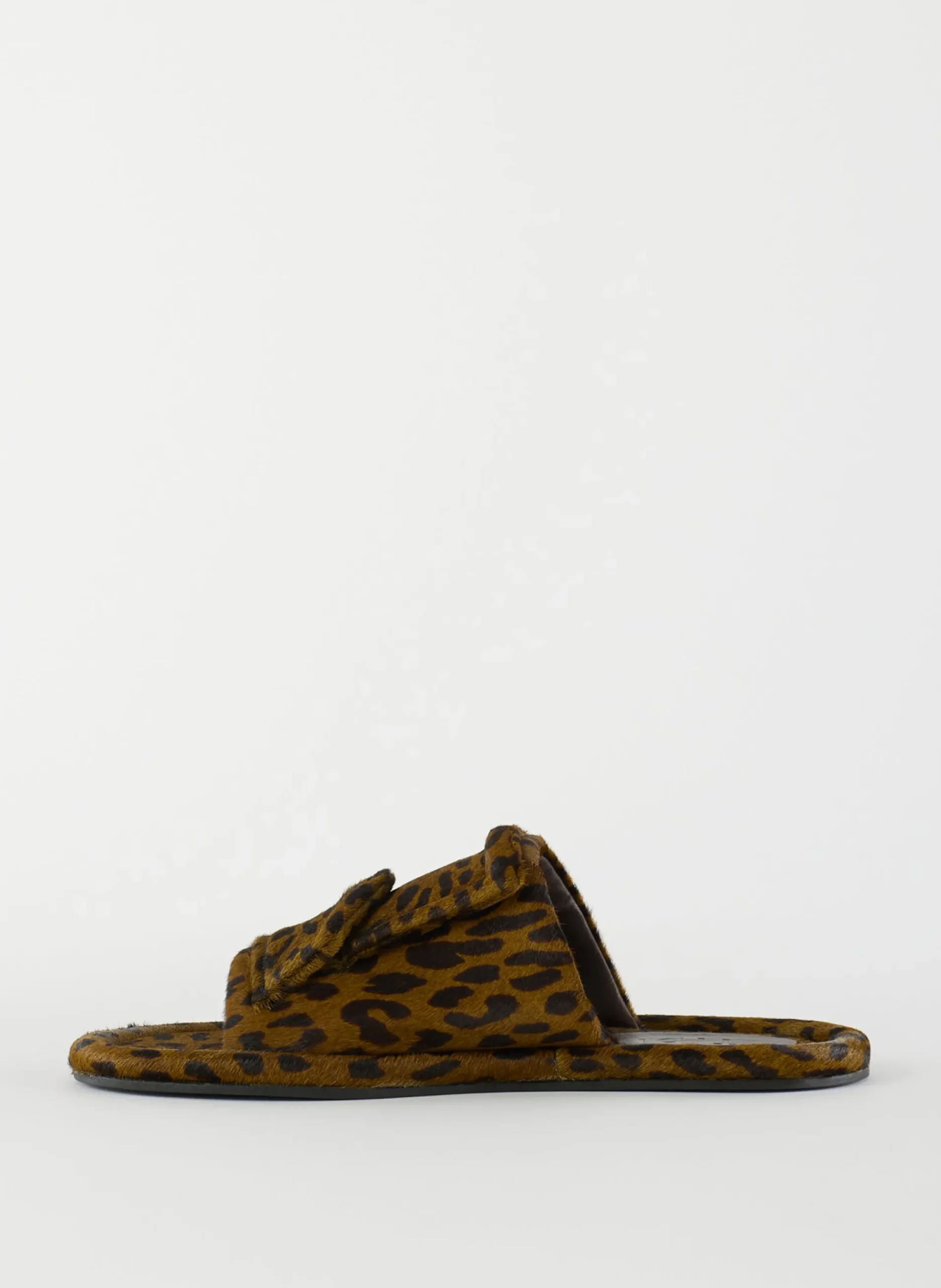 Pony Hair Calf Print Beryen Sandal