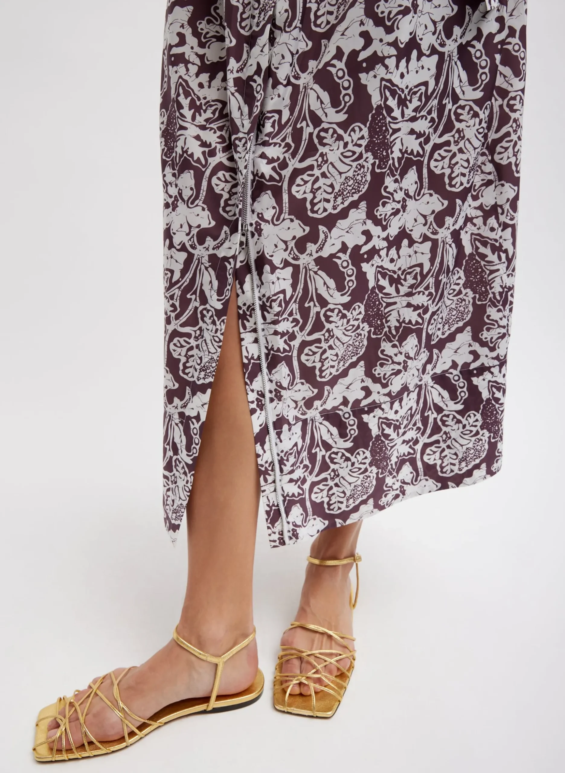 Recycled Nylon Batik Full Skirt