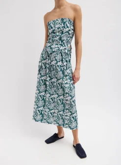 Recycled Nylon Batik Full Skirt