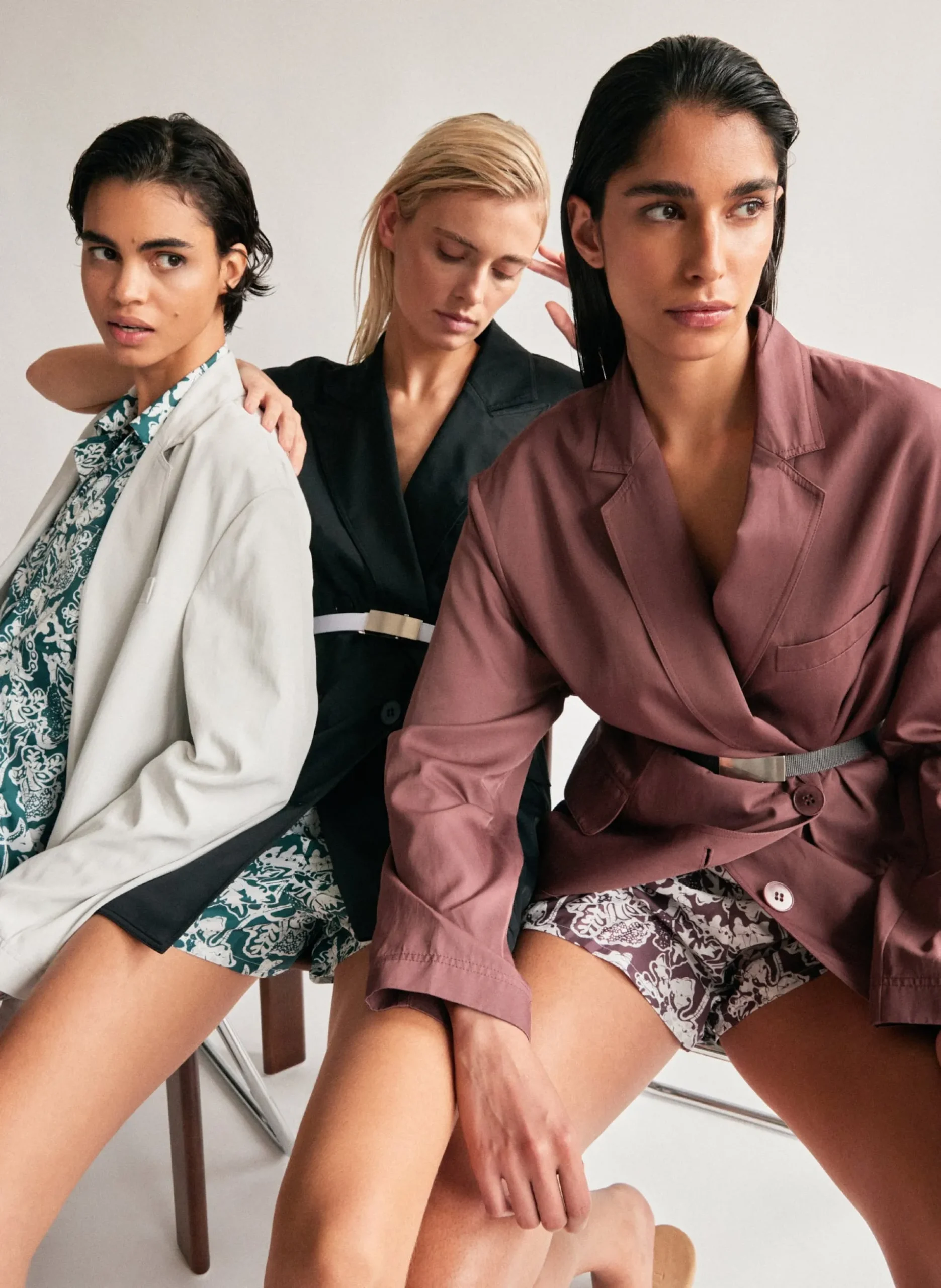 Recycled Nylon Batik Pull On Shorts