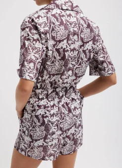 Recycled Nylon Batik Pull On Shorts