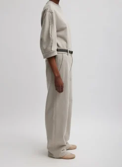 Sculpted Short Sleeve Sweatshirt