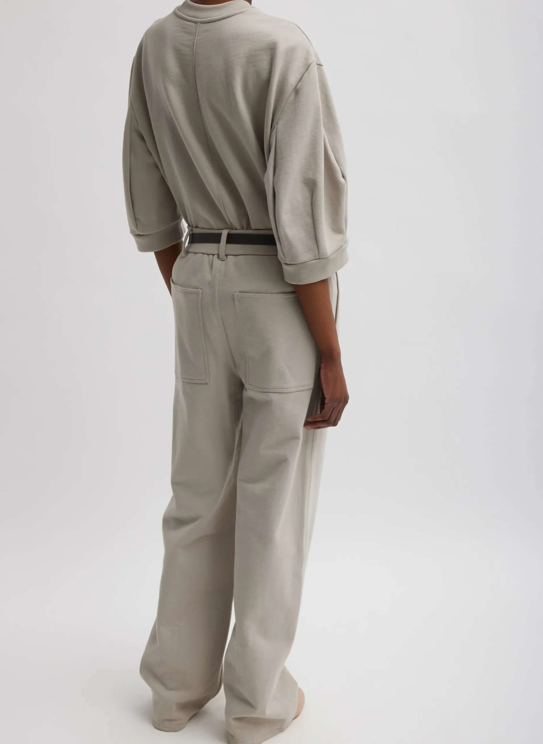 Sculpted Short Sleeve Sweatshirt