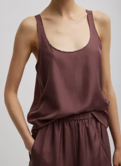 Silk Habutai Tank Top