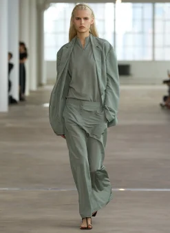 Silk Nylon Maxi Skirt