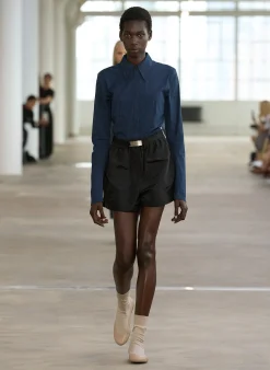 Silk Nylon Pull On Shorts