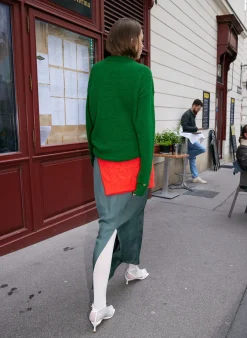 Soft Mohair Crewneck Easy Pullover