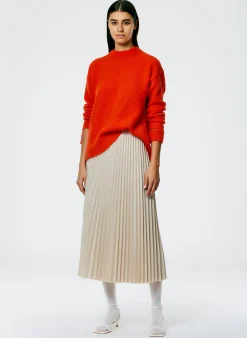 Soft Mohair Crewneck Easy Pullover