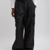 Stella Crispy Nylon Pleated Cargo Pant