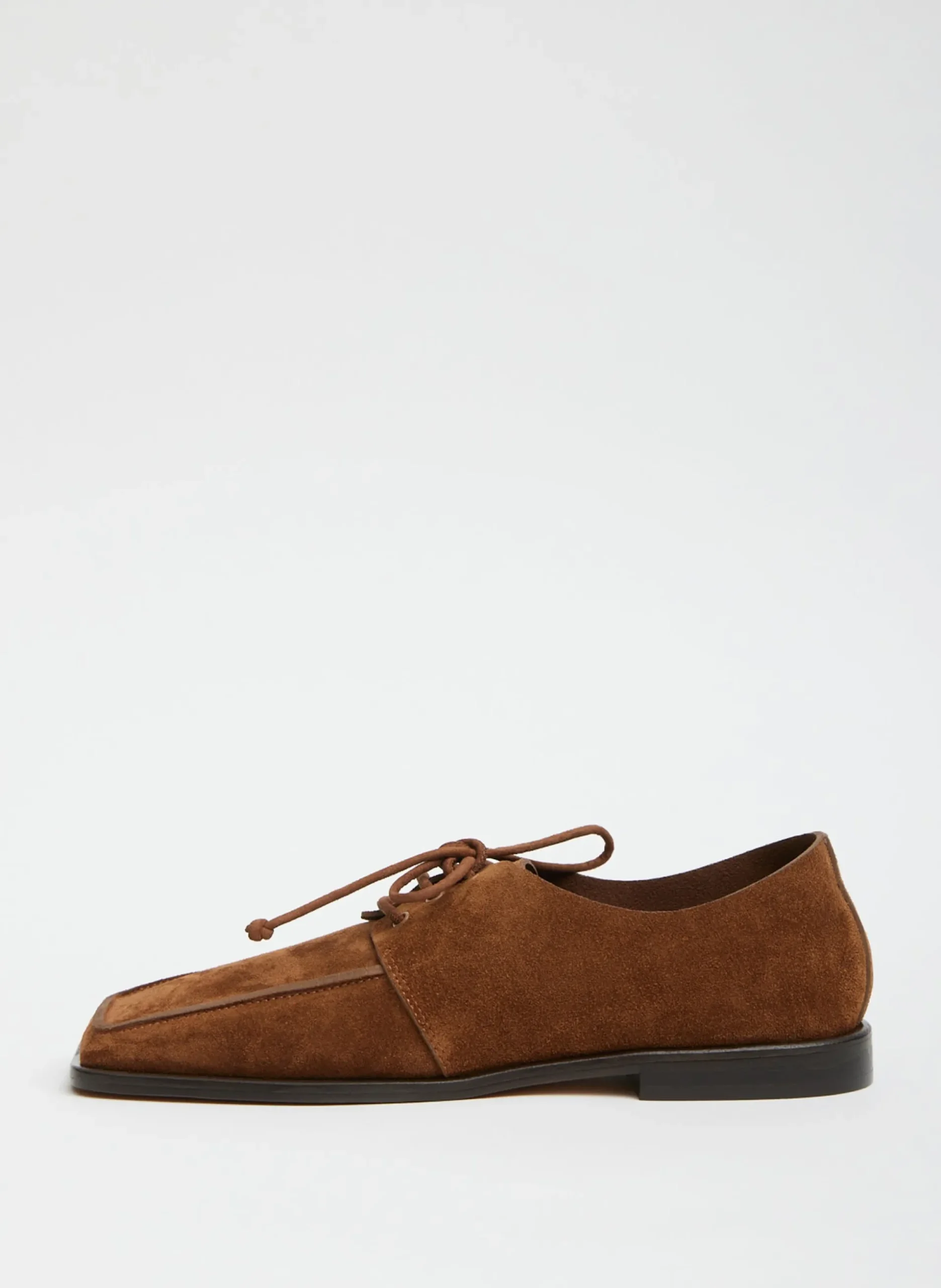Suede Brody Square Toe Loafer