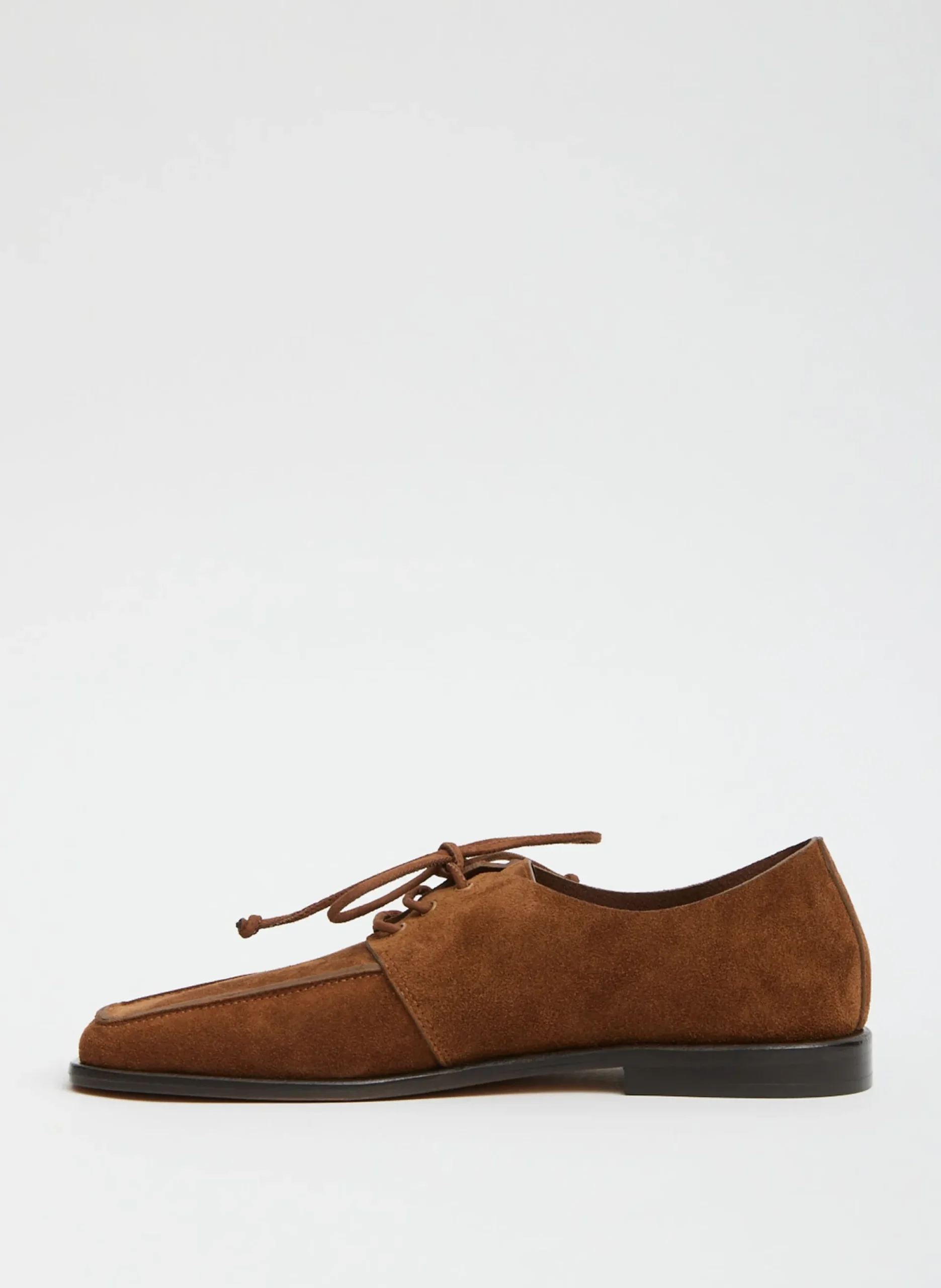 Suede Brody Square Toe Loafer
