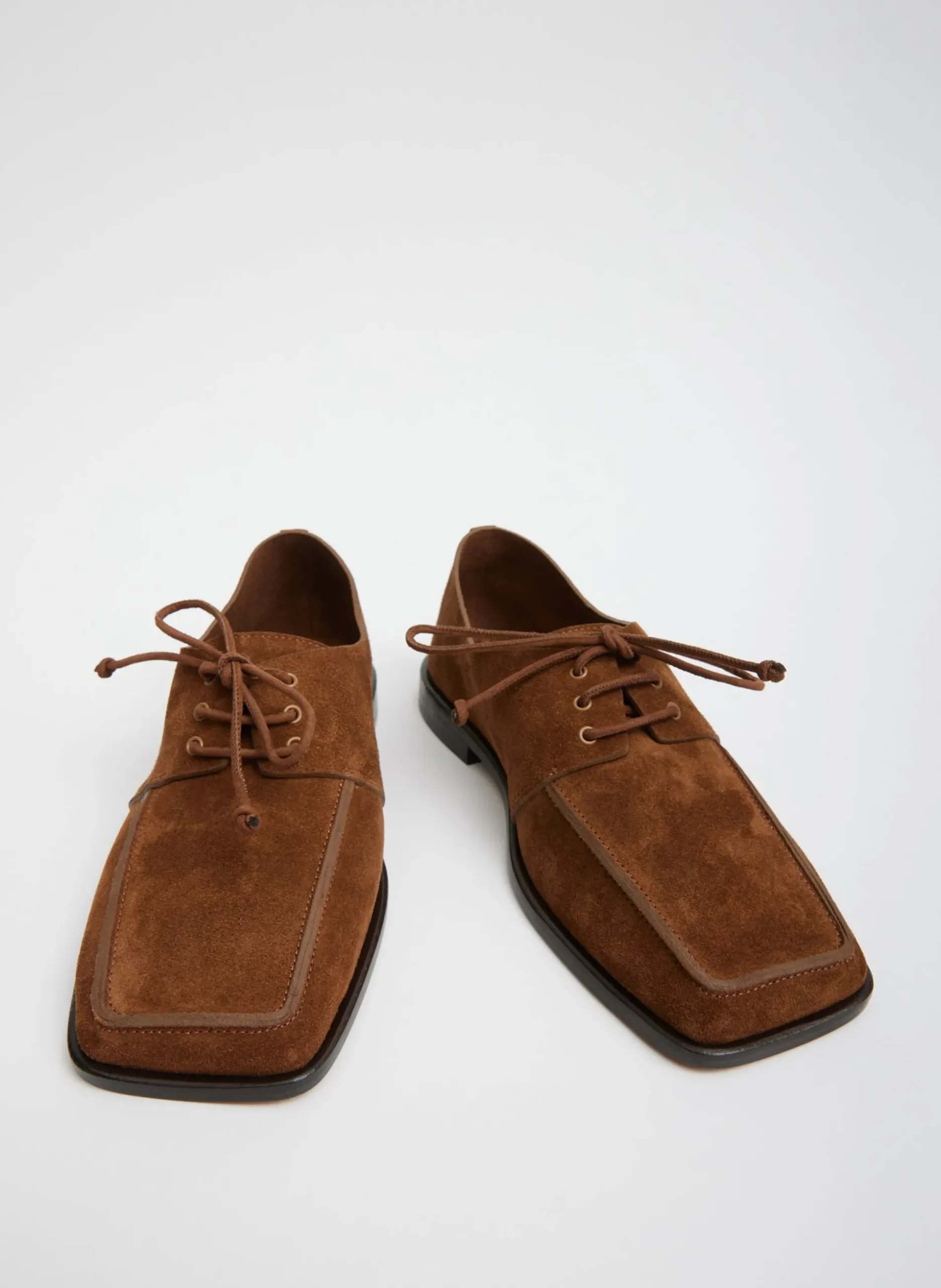 Suede Brody Square Toe Loafer