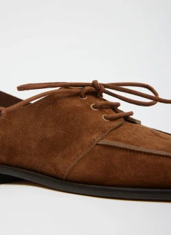 Suede Brody Square Toe Loafer