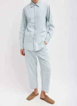 Summer Denim Charlie Slim Men's Shirt