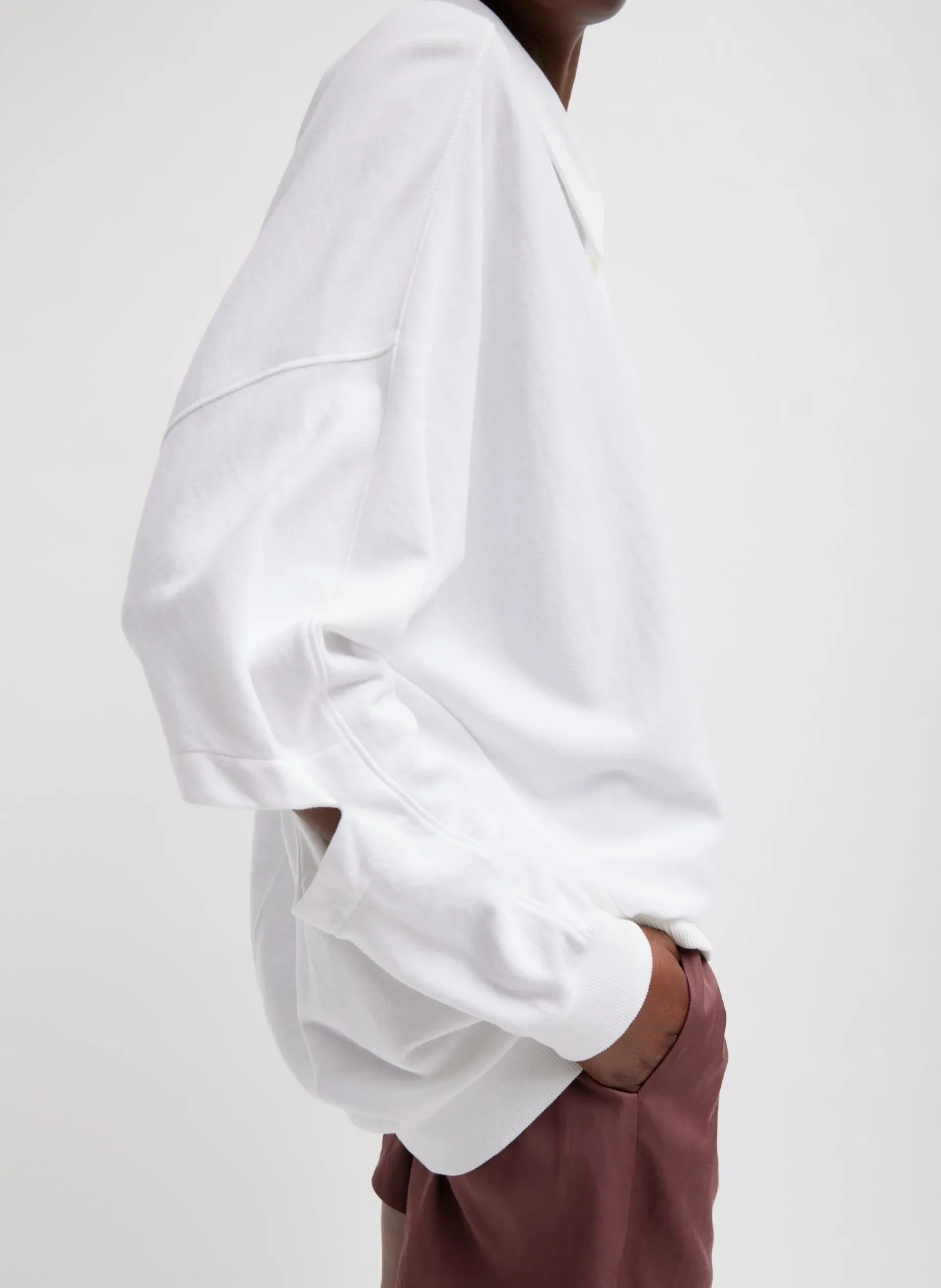 Summer Sweatshirting Polo Collar Sweatshirt