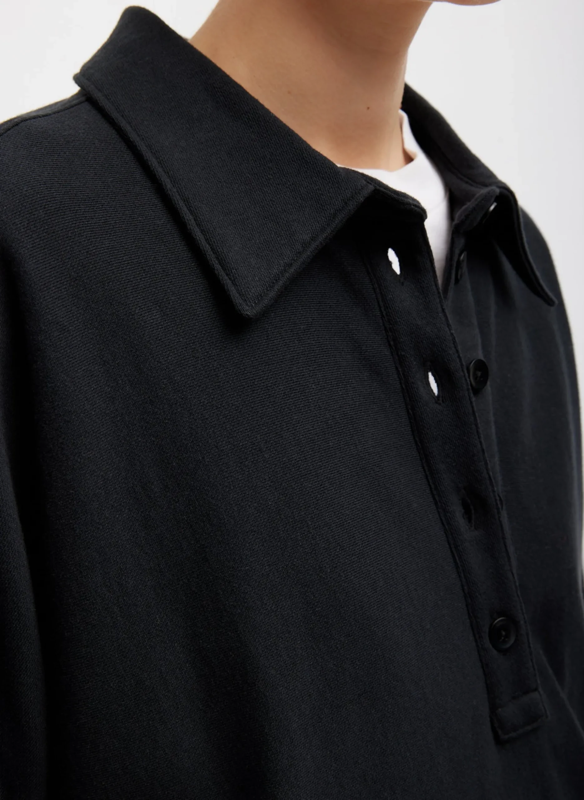 Summer Sweatshirting Polo Collar Sweatshirt