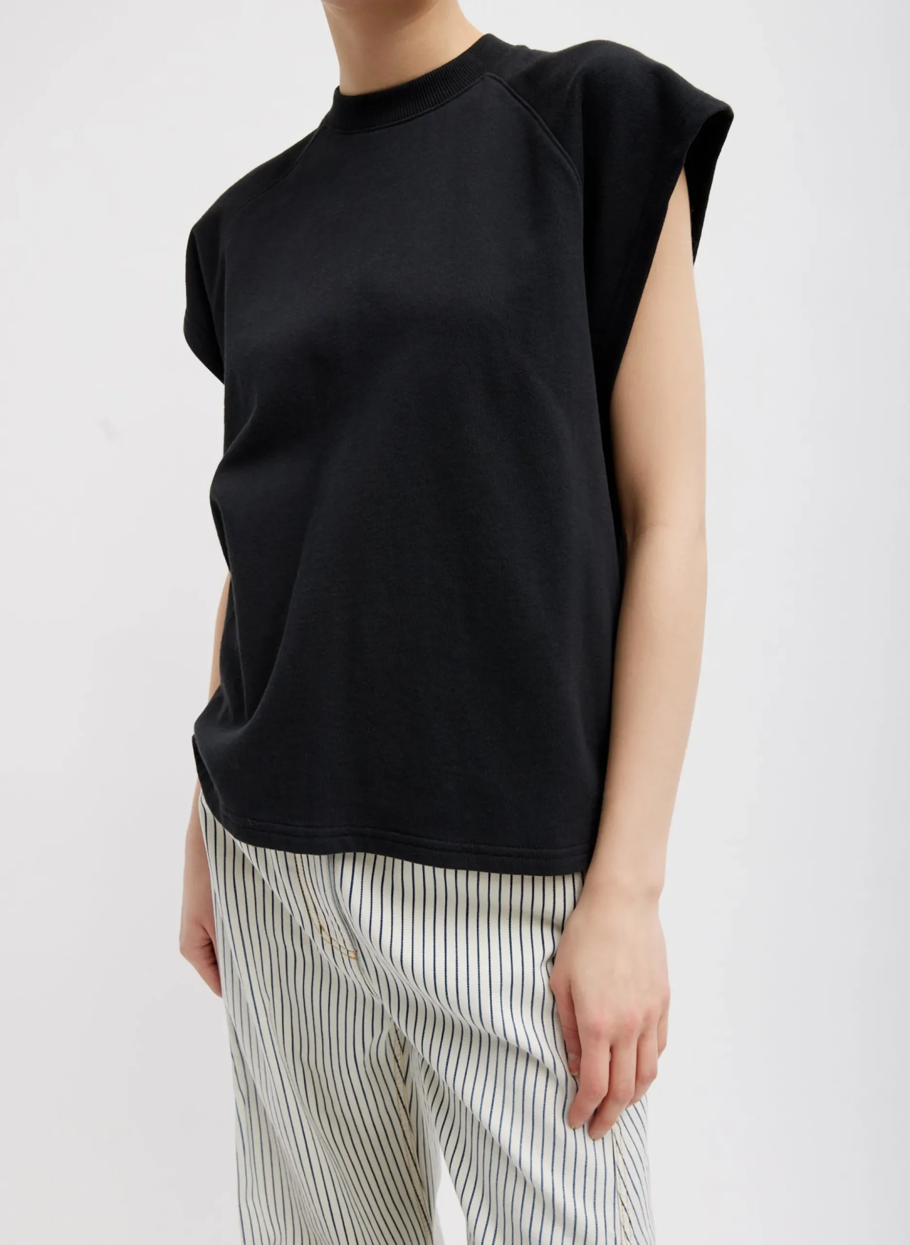 Summer Sweatshirting Sleeveless Easy Top