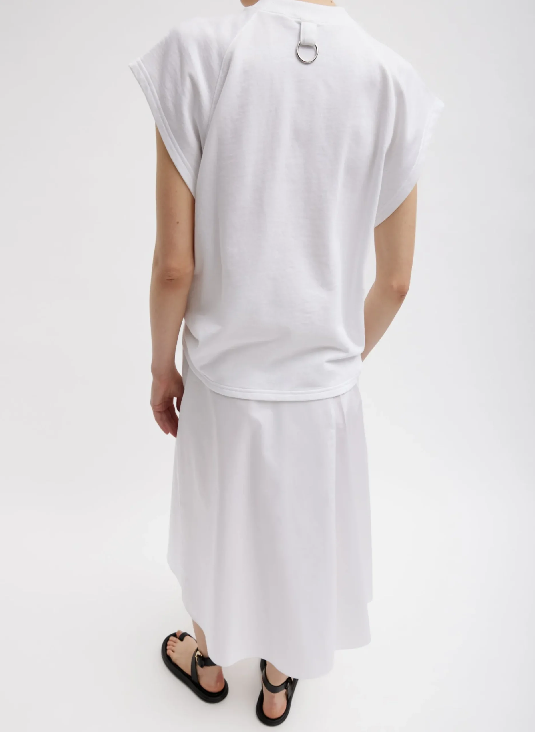 Summer Sweatshirting Sleeveless Easy Top