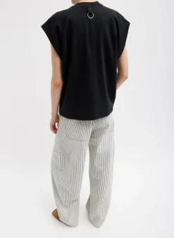 Summer Sweatshirting Sleeveless Easy Top