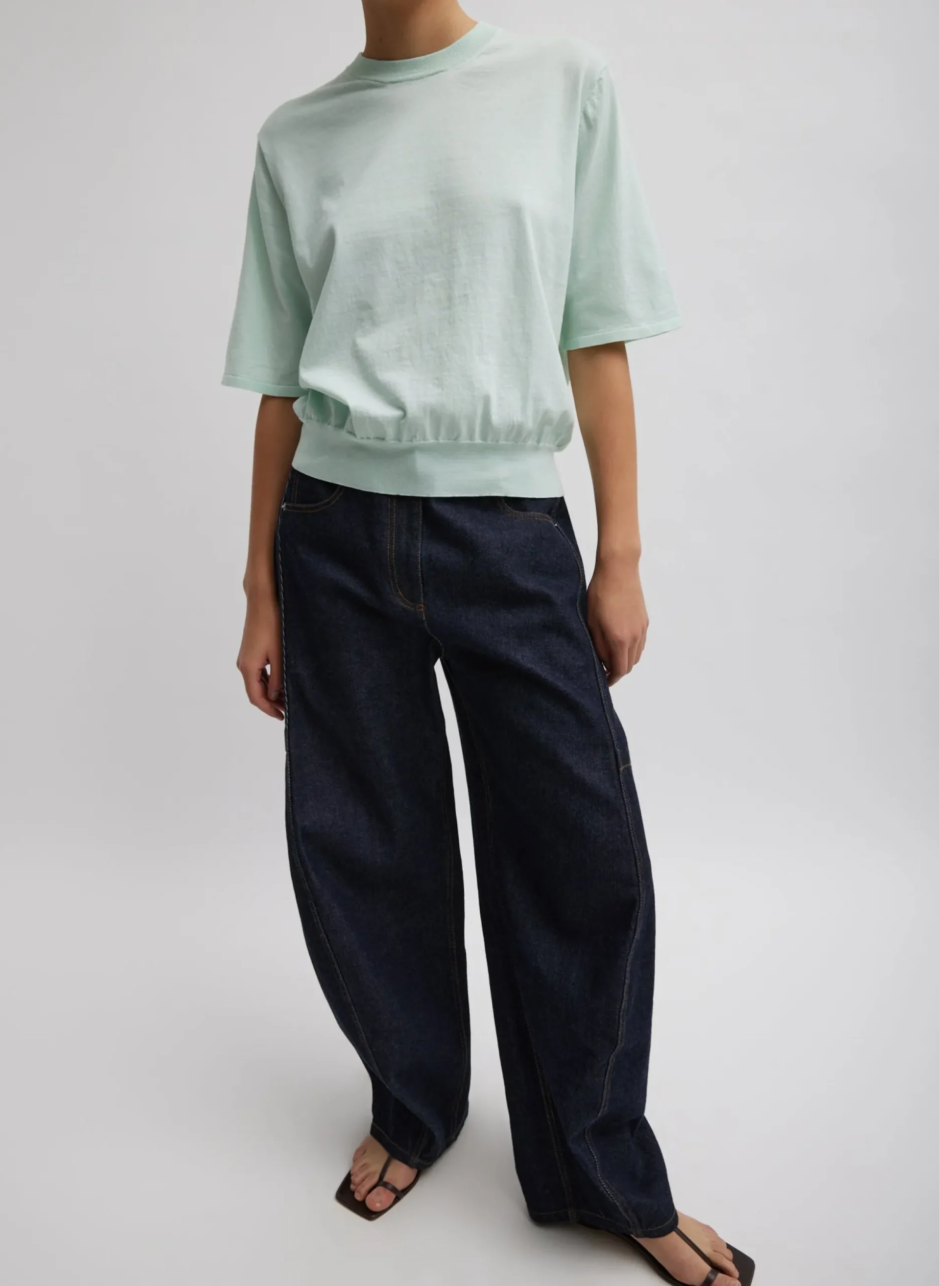 Super Fine Gauge Perfect Short Sleeve Men's Pullover