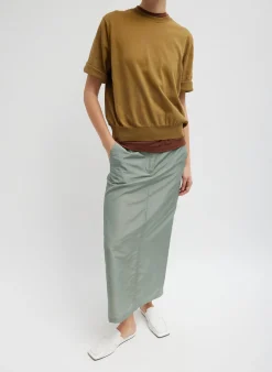 Super Fine Gauge Perfect Short Sleeve Men's Pullover