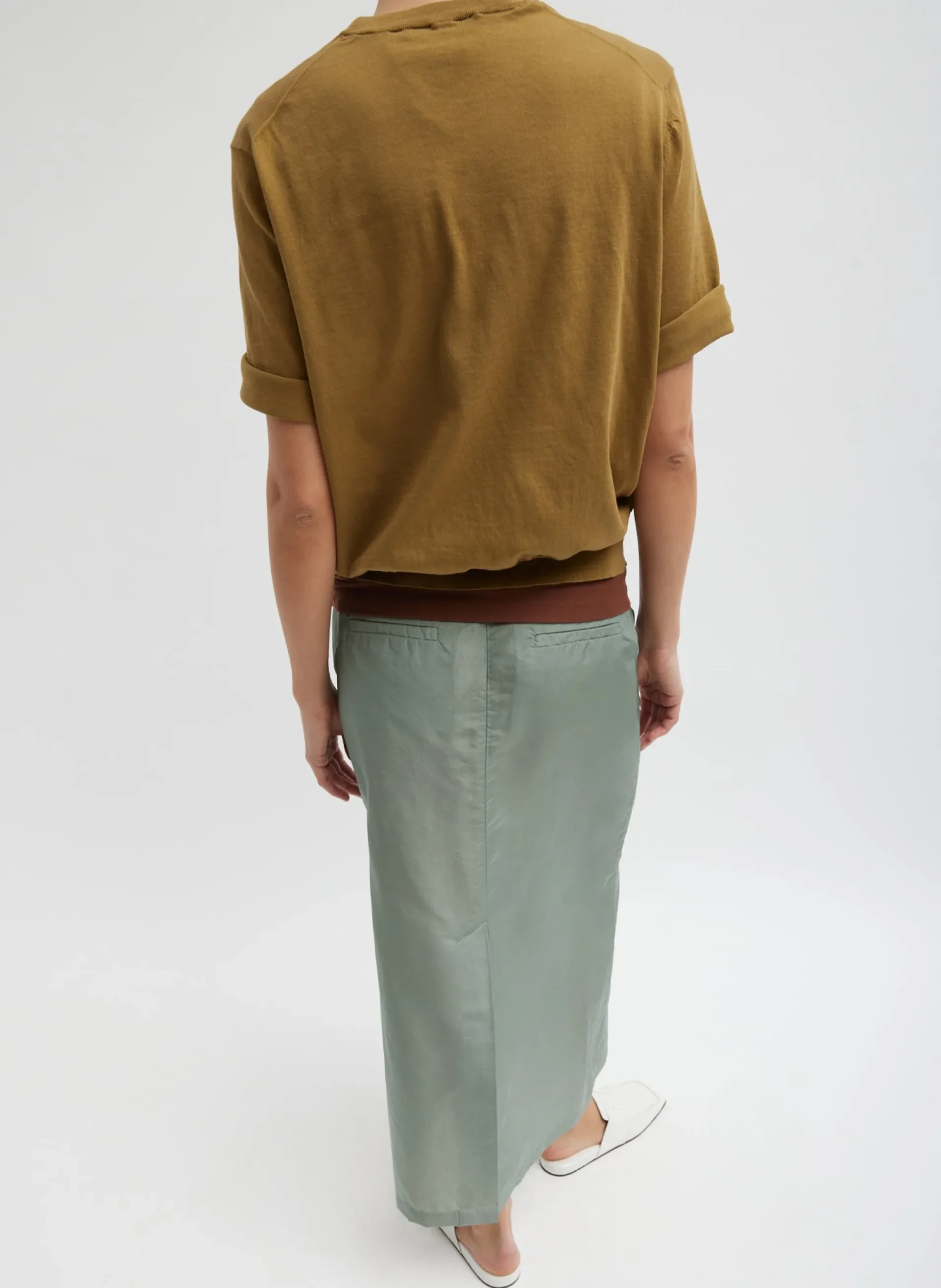 Super Fine Gauge Perfect Short Sleeve Men's Pullover