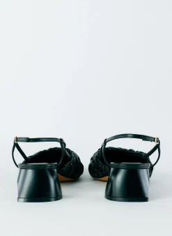 Textured Victor Slingback