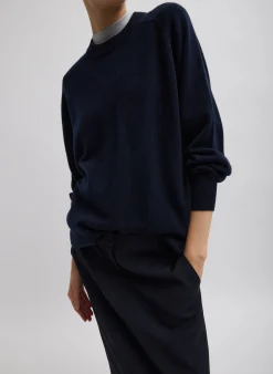 Washable Cashmere Crewneck Sweater