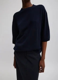 Washable Cashmere Oversized Easy T-Shirt