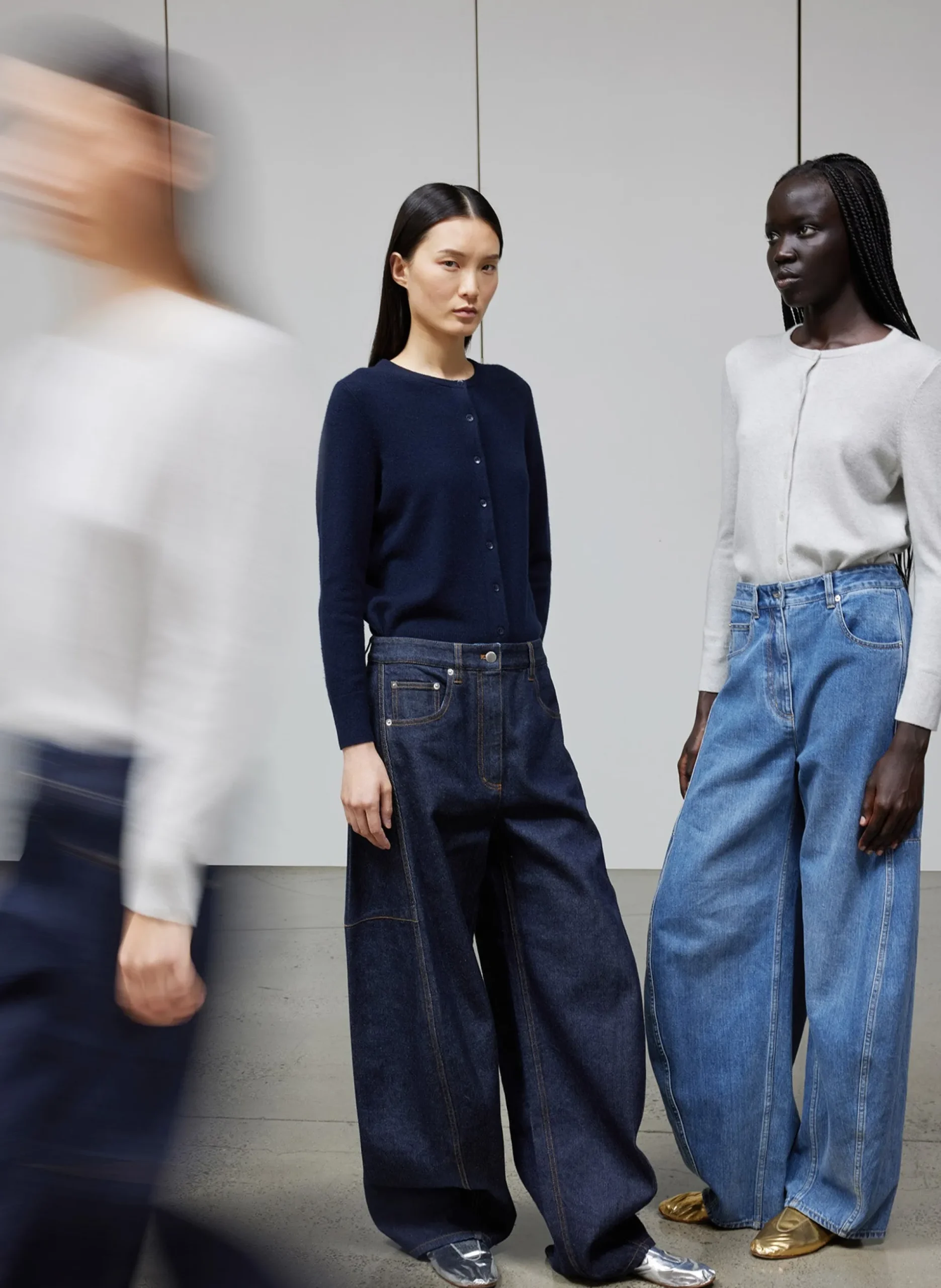 Washable Cashmere Shrunken Cardigan