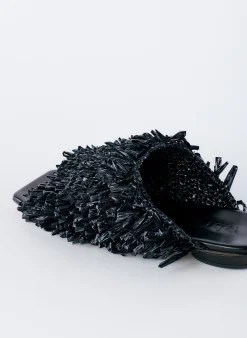 Woodward Raffia Flat